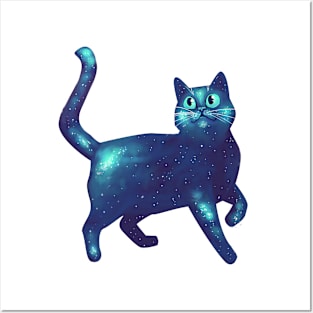 Cosmic Cat Posters and Art